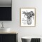 Stupell Industries Best Seat in House Bathroom Floating Frame, design by Lettered and Lined